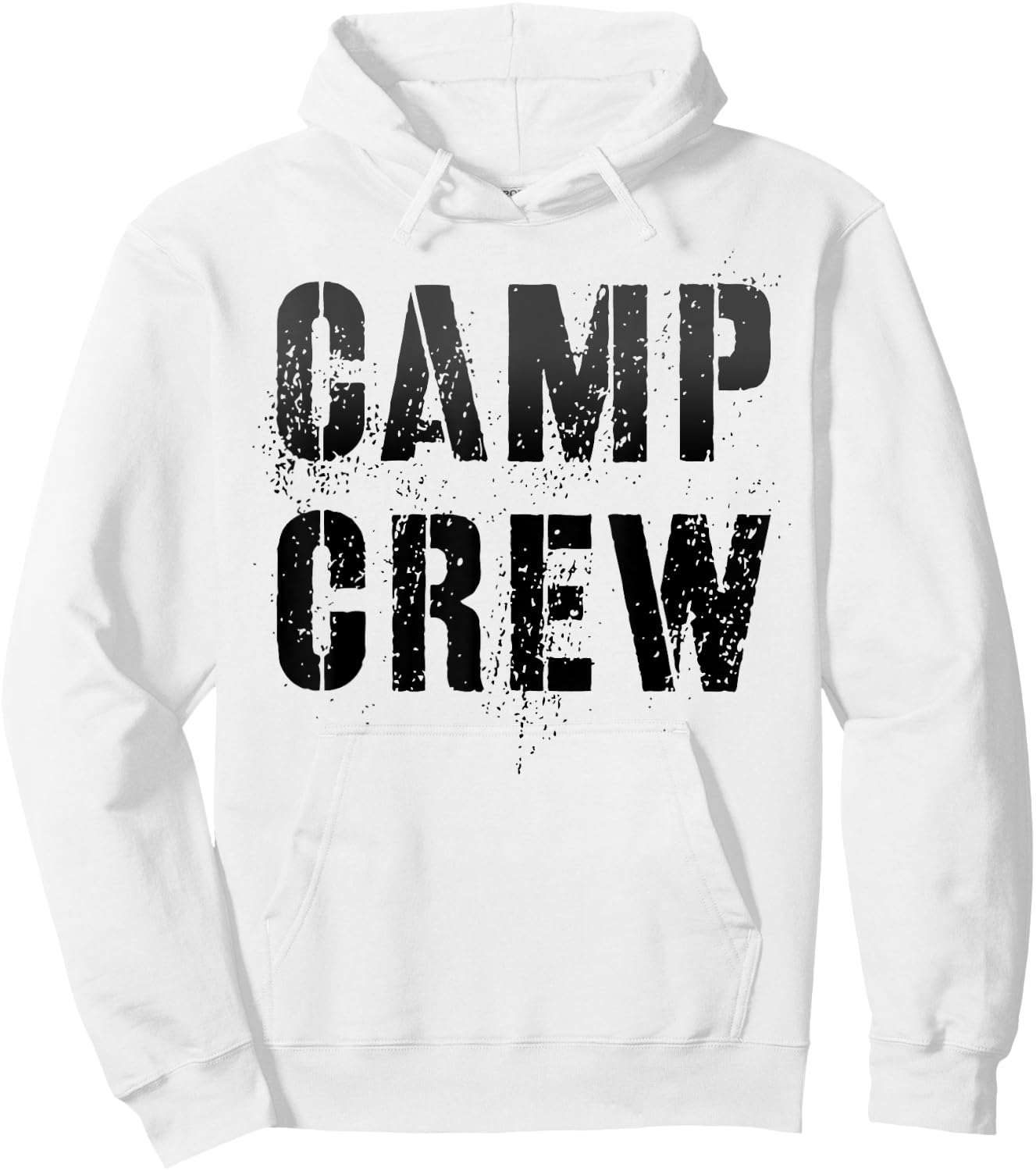 Vintage CAMP CREW Summer Staff Counselor Teacher Nurse Host Hoodie - Hoodie | White
