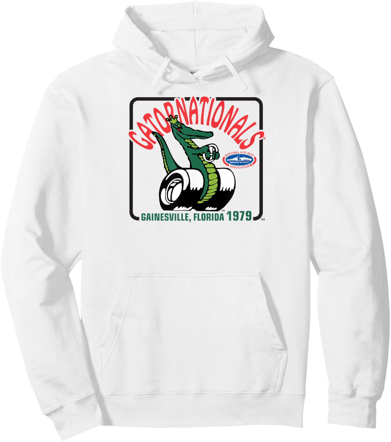 NHRA 1979 Gatornationals Hoodie - Hoodie | White