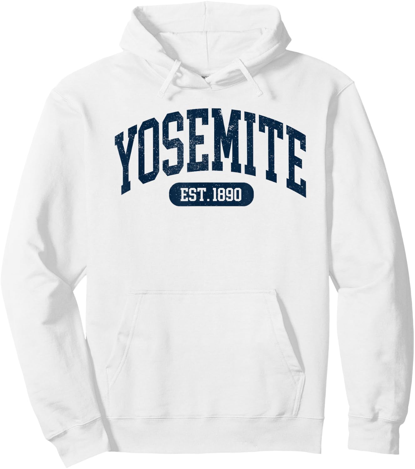 Vintage Yosemite Souvenir National Park Kids Hoodie - Hoodie | White