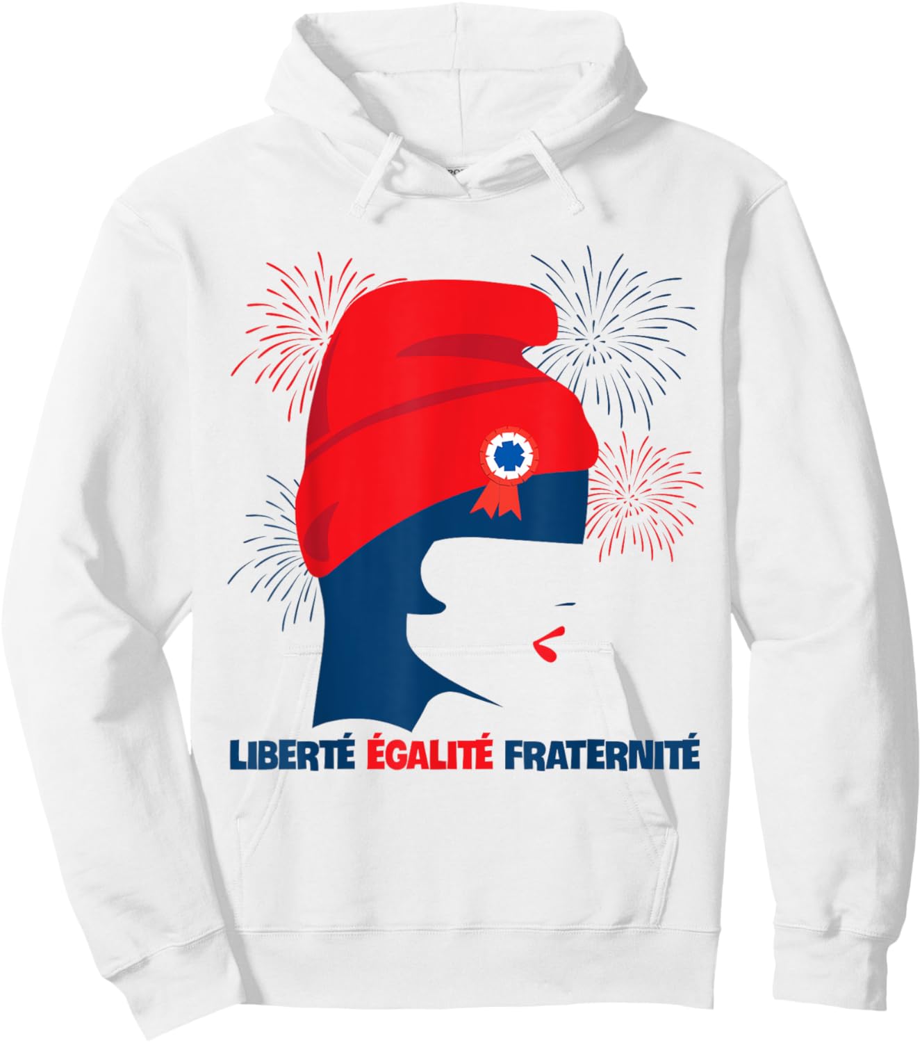 French National Day France Bastille day 14th July Hoodie - Hoodie | White
