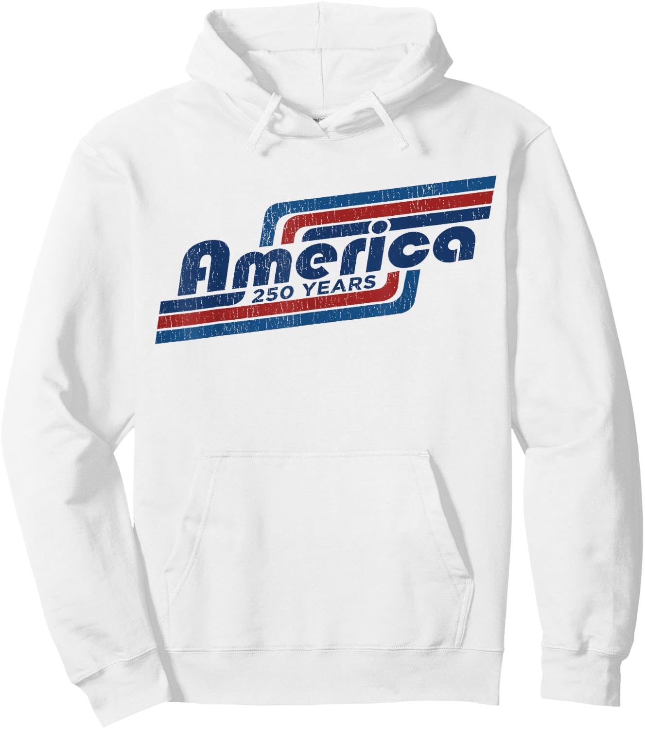America Retro 250 Years 250th Anniversary USA 1776 2026 Hoodie - Hoodie | White