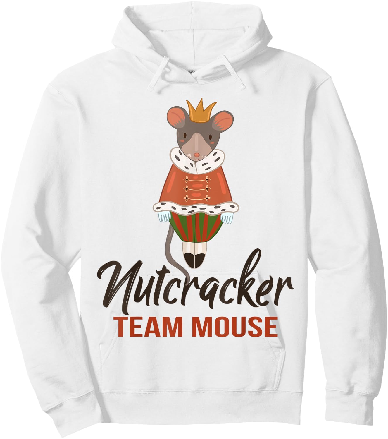 Team Mouse Nutcracker Shirt Christmas Dance Funny Soldier Hoodie - Hoodie | White