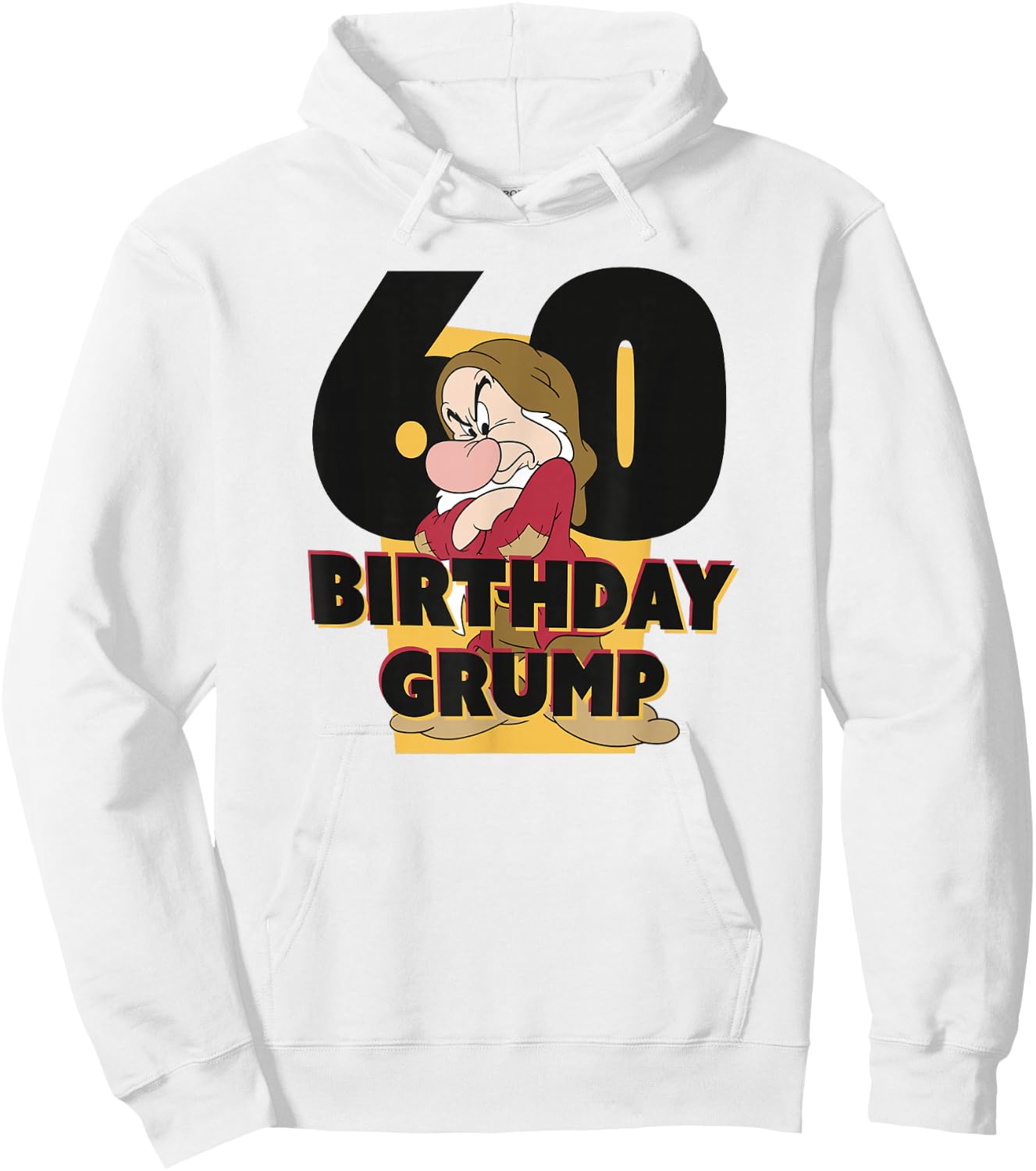 Disney Snow White Grumpy 60th Birthday Hoodie - Hoodie | White