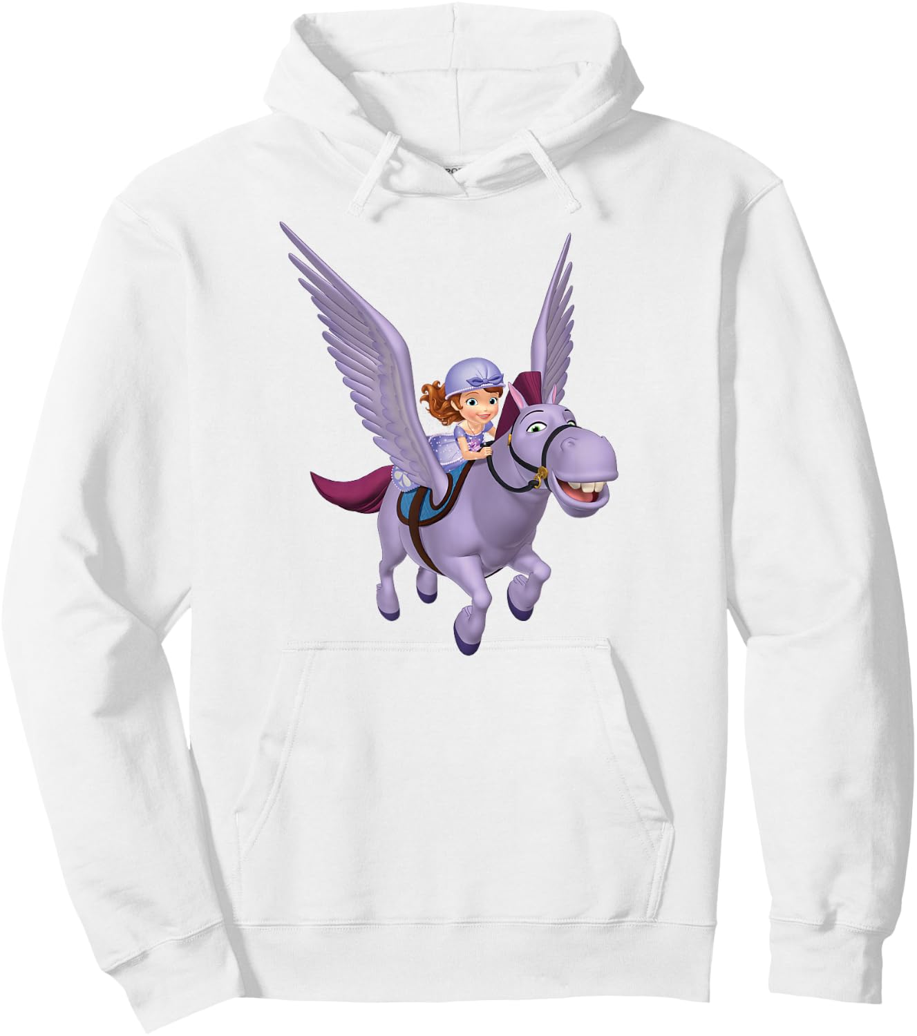 Disney - Sofia the First Sofia & Minimus Hoodie - Hoodie | White