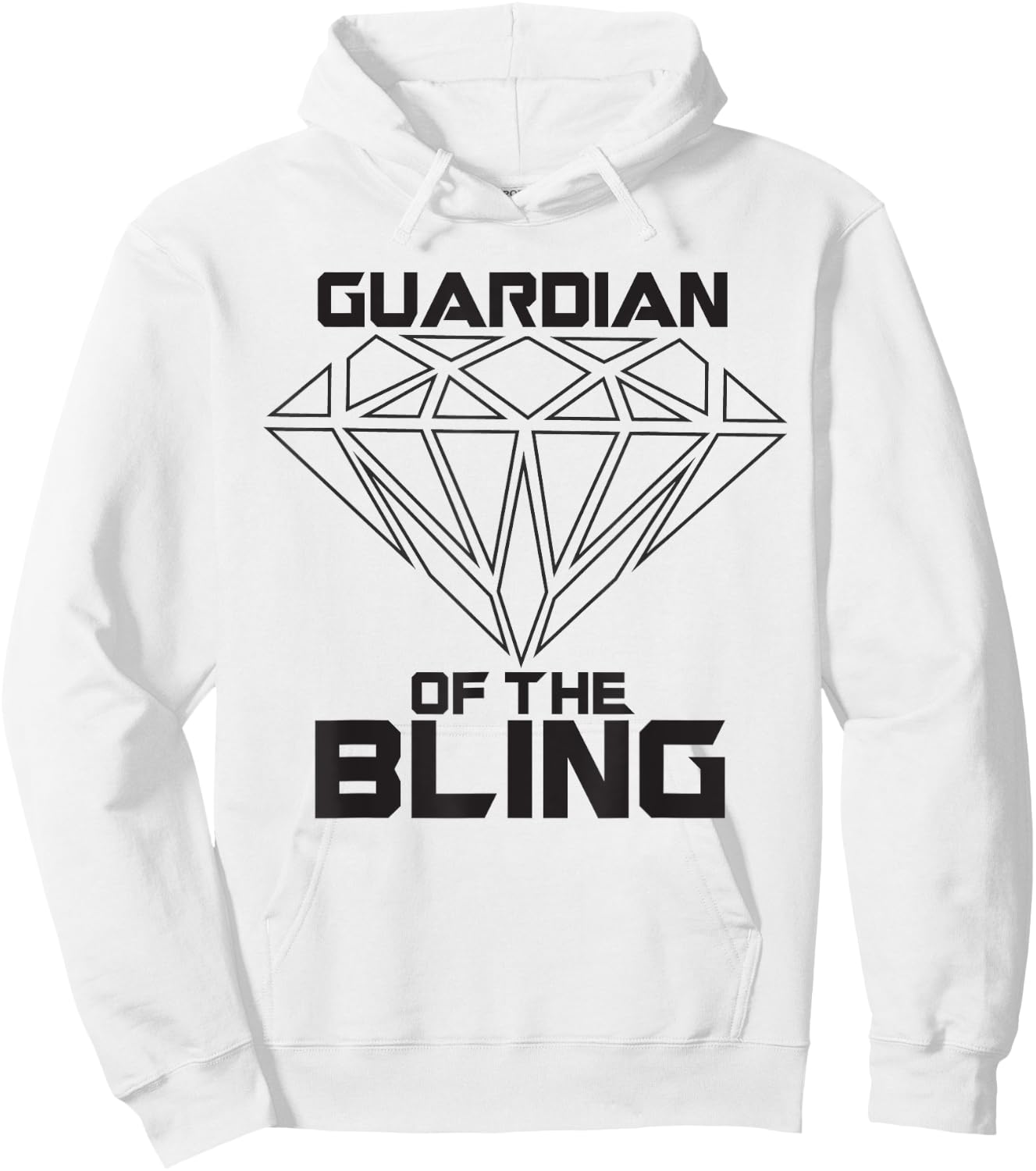 Guardian of the Bling | Ring Bearer | Best Man | Gift Hoodie - Hoodie | White