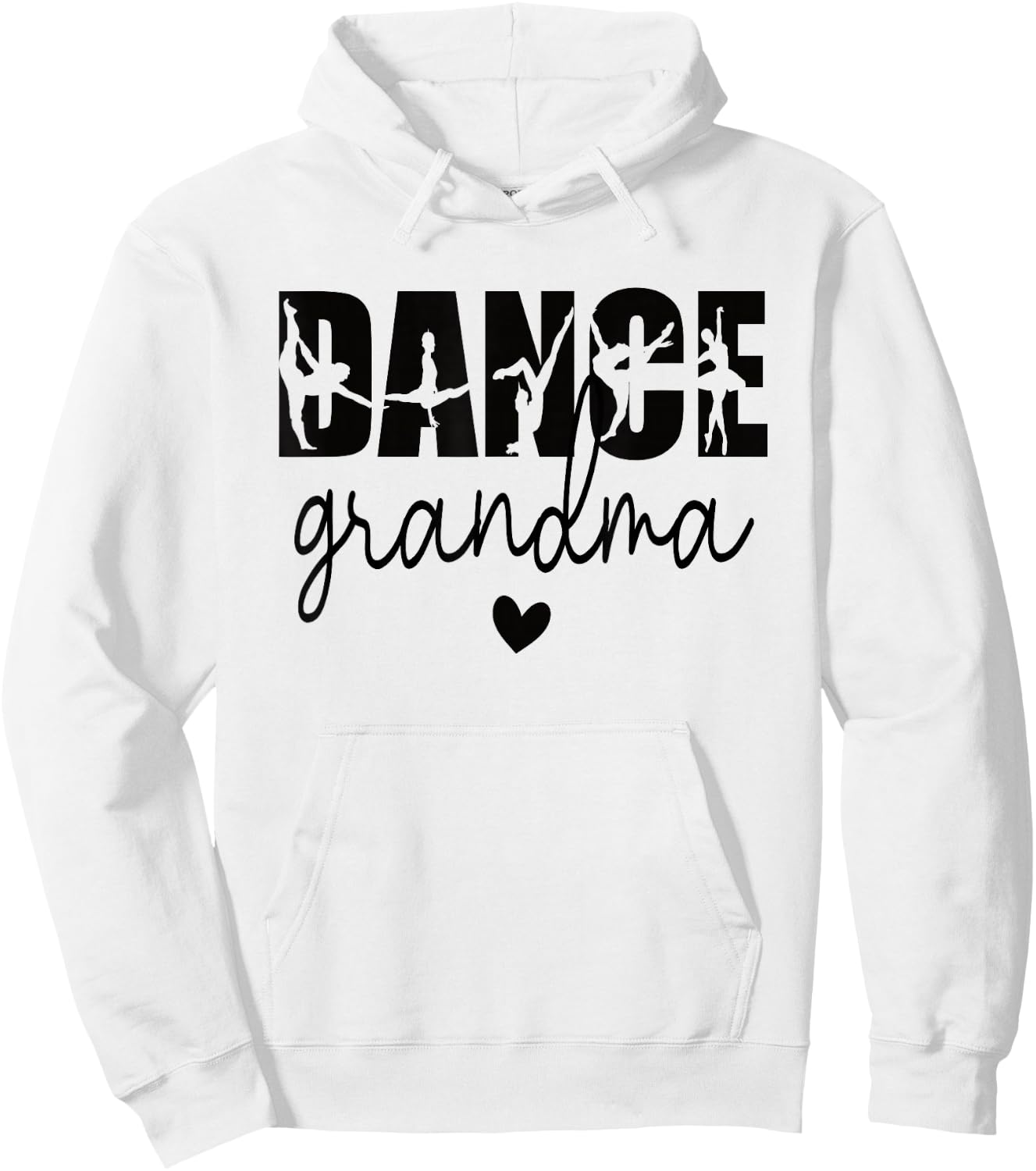 Dance Grandma Of A Dancer Grandmother Hoodie - Hoodie | White