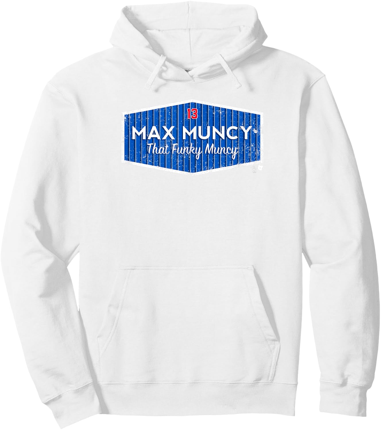 Officially Licensed Max Muncy - Funky Muncy Hoodie - Hoodie | White