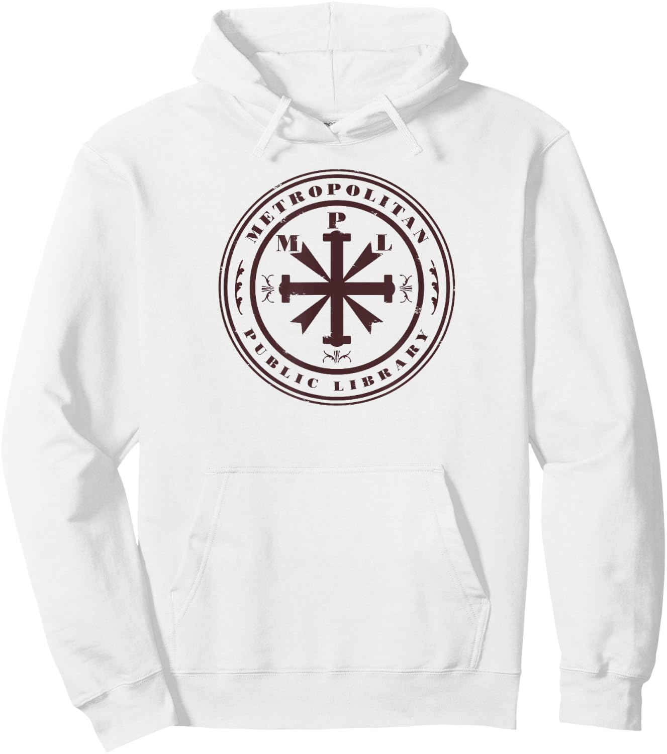 Metropolitan Public Library Hoodie - Hoodie | White