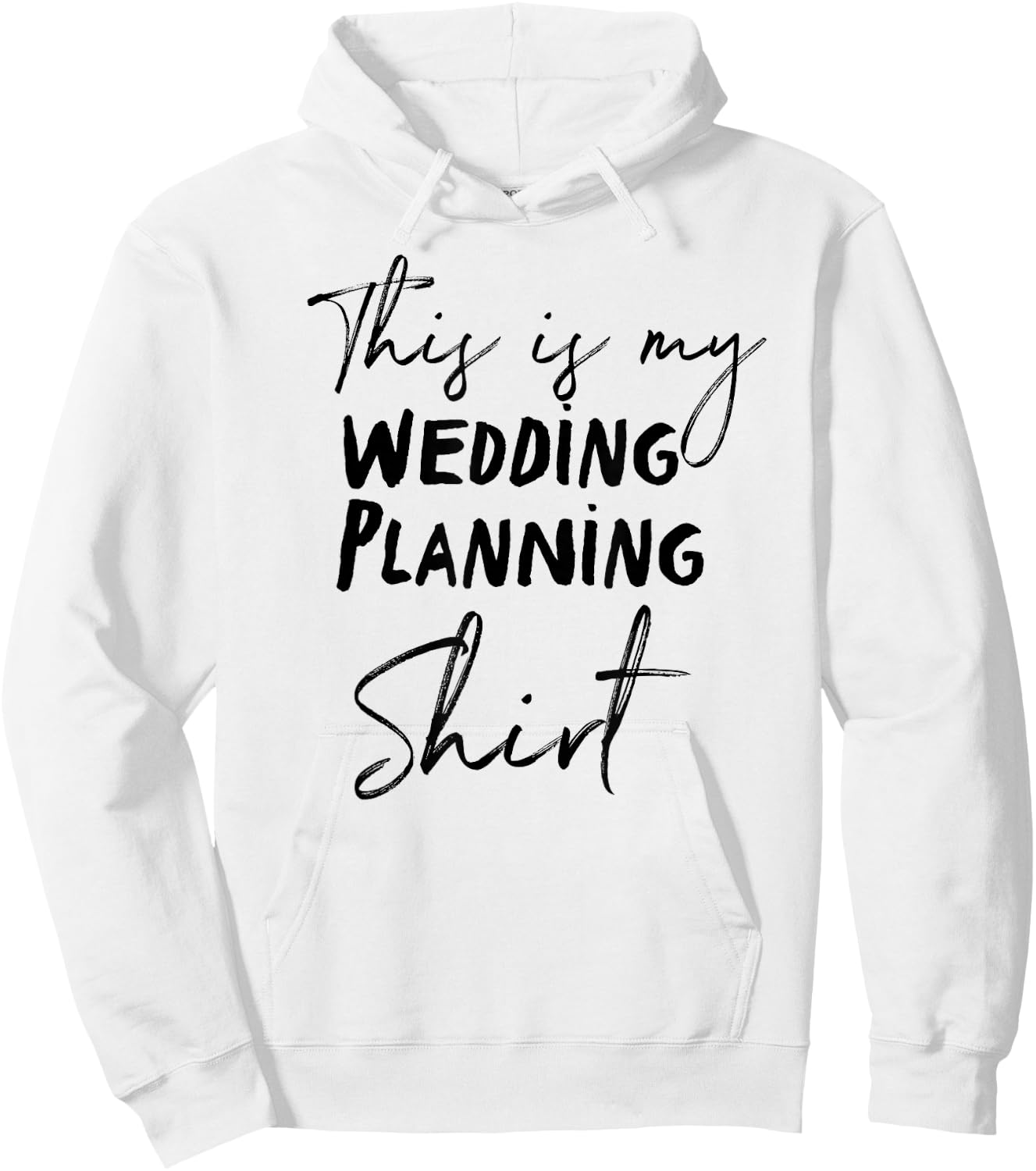 This is my Wedding Planning Shirt Hoodie - Hoodie | White