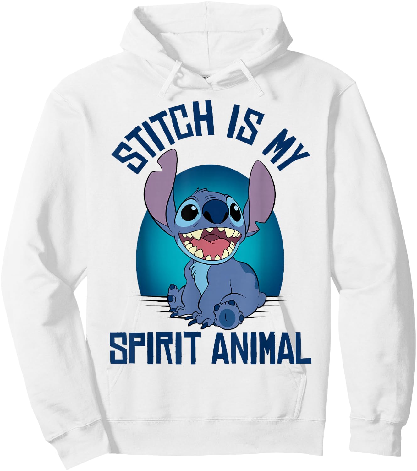 Disney Lilo & Stitch Spirit Animal Stitch Hoodie - Hoodie | White