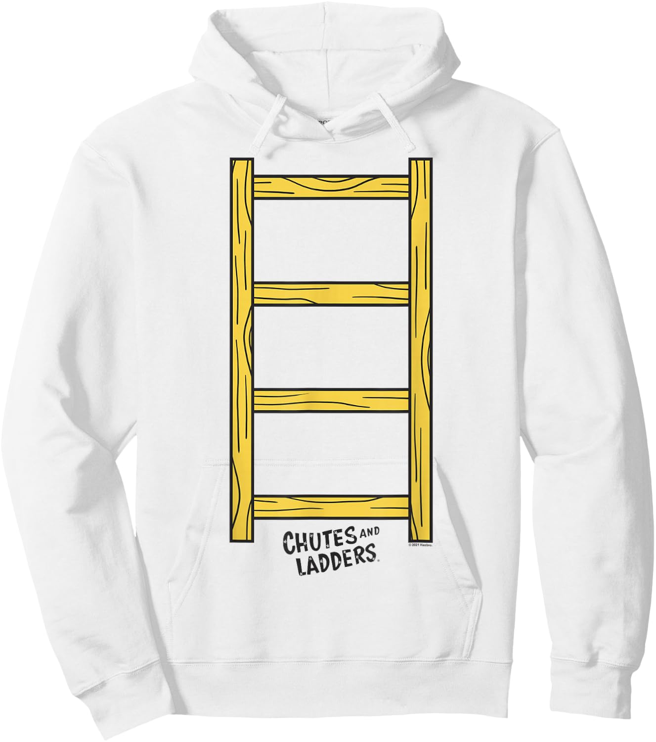 Chutes And Ladders Halloween Ladder Costume Hoodie - Hoodie | White