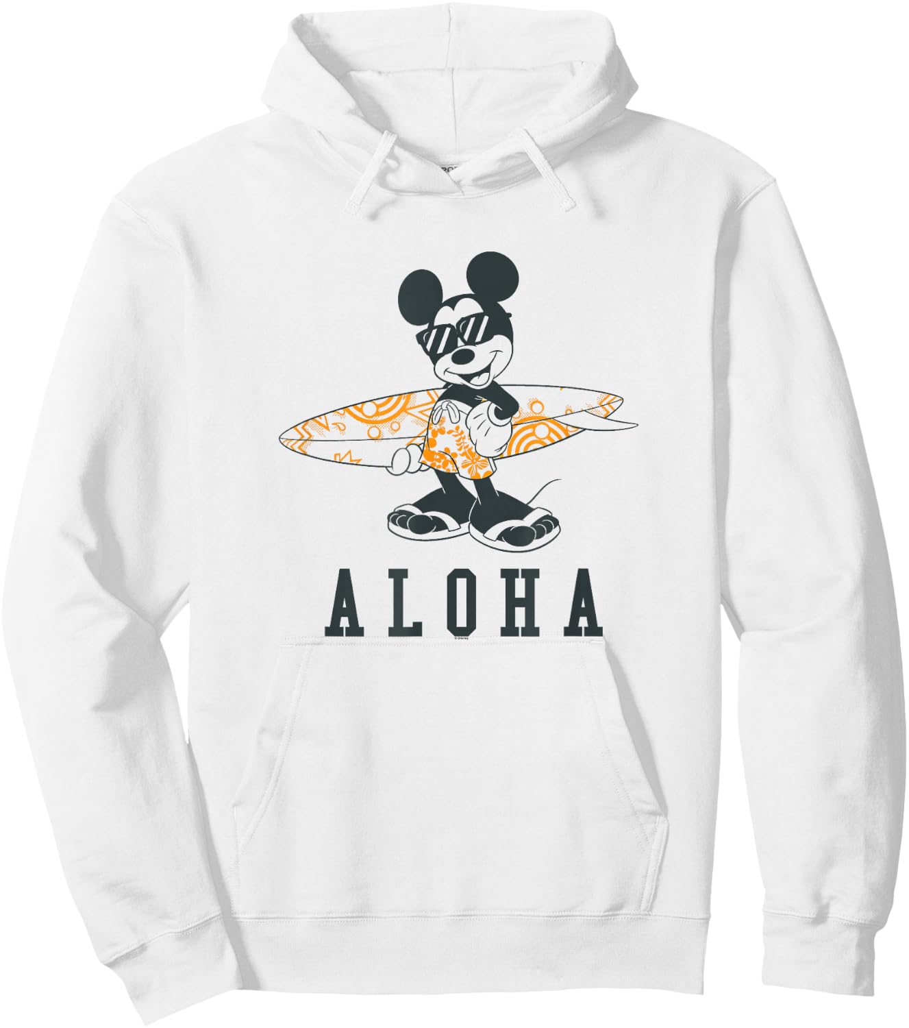 Mickey Mouse - Aloha Surf Hoodie - Hoodie | White