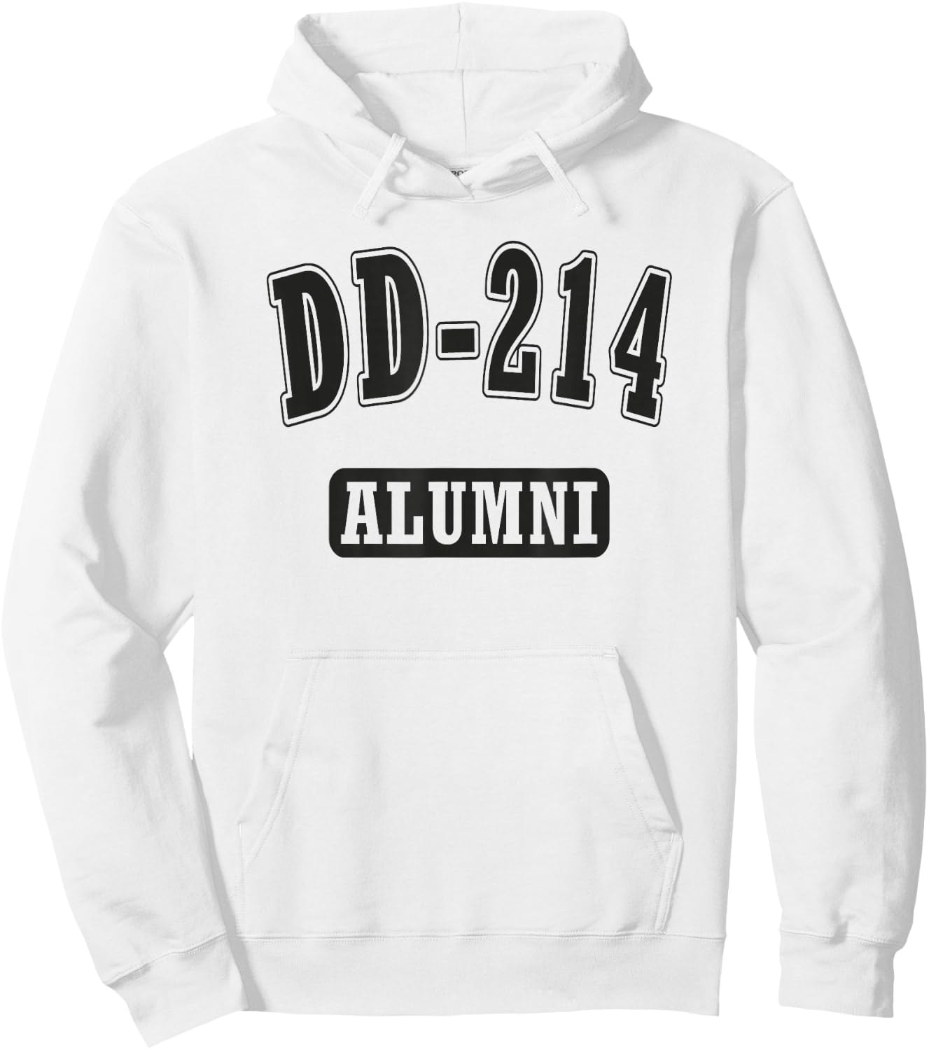 DD-214 Alumni Hoodie - Hoodie | White