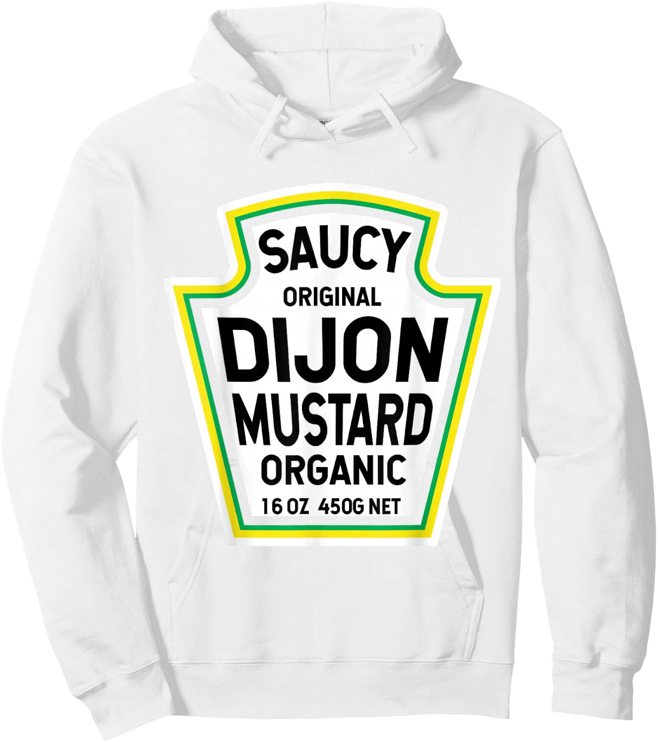 Dijon Mustard Easy Halloween Costume Matching Group Couples Hoodie - Hoodie | White