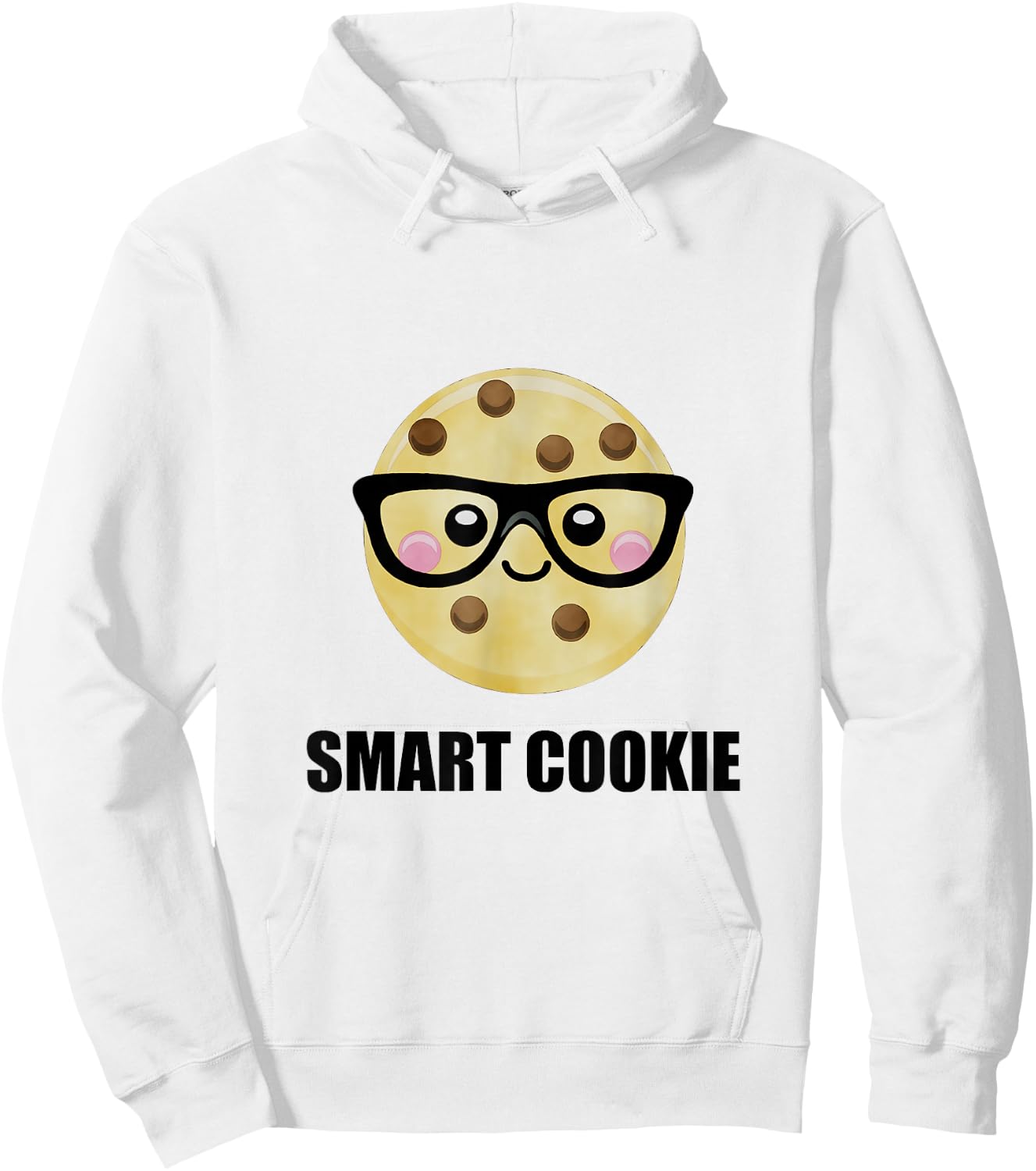 Smart Cookie Funny Hoodie - Hoodie | White