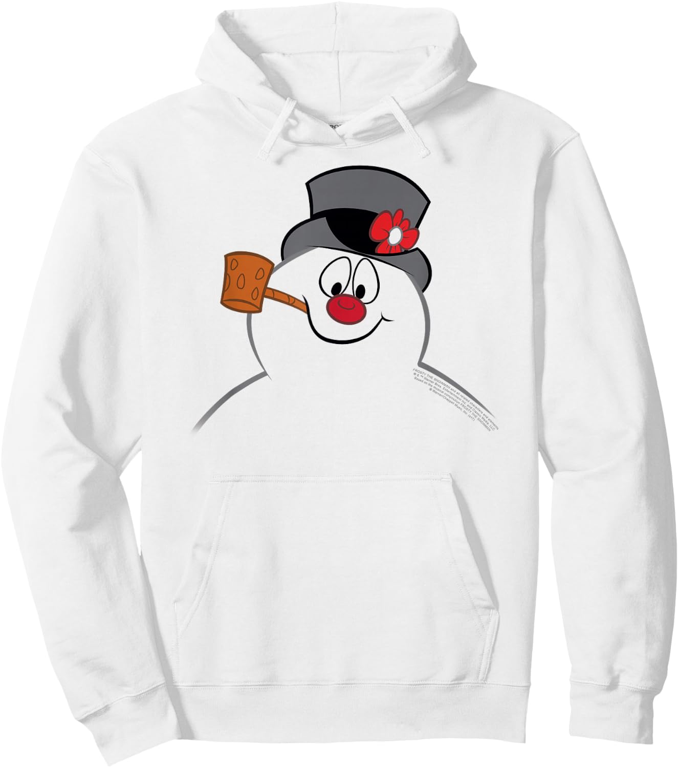 Frosty the Snowman Frosty Face Hoodie - Hoodie | White