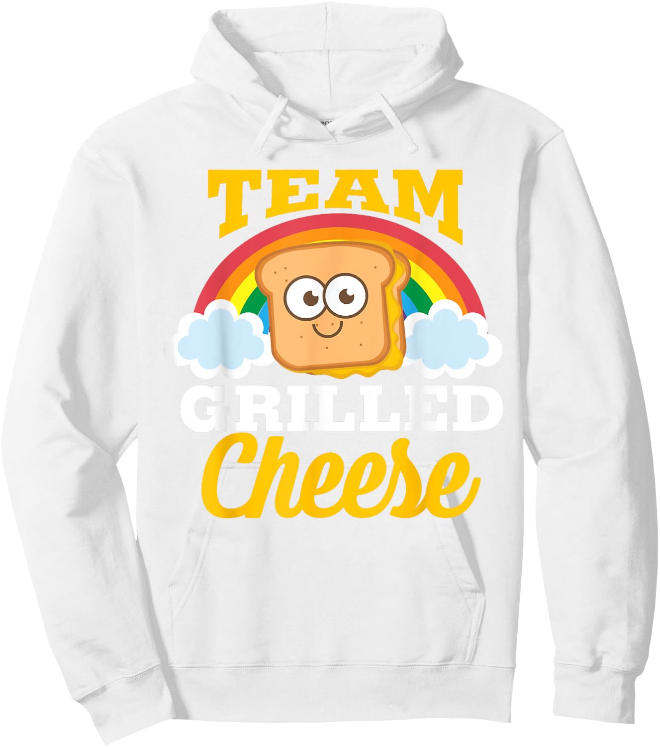 Team Grilled Cheese Shirt | Cute Love Grilled Cheddar Gift Hoodie - Hoodie | White