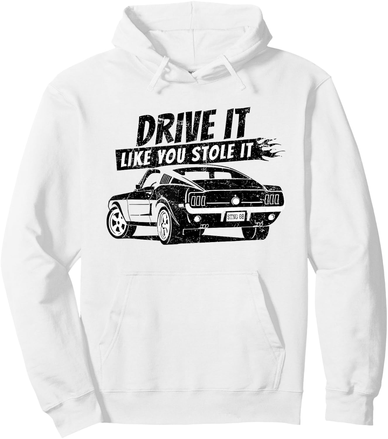 Drive It Like You Stole It Hoodie - Hoodie | White