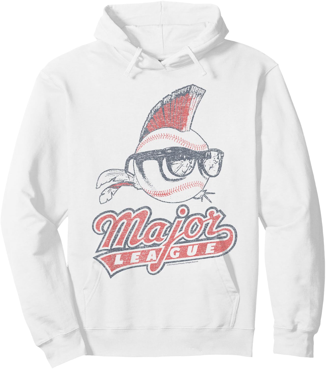 Major League Vintage Logo Hoodie - Hoodie | White