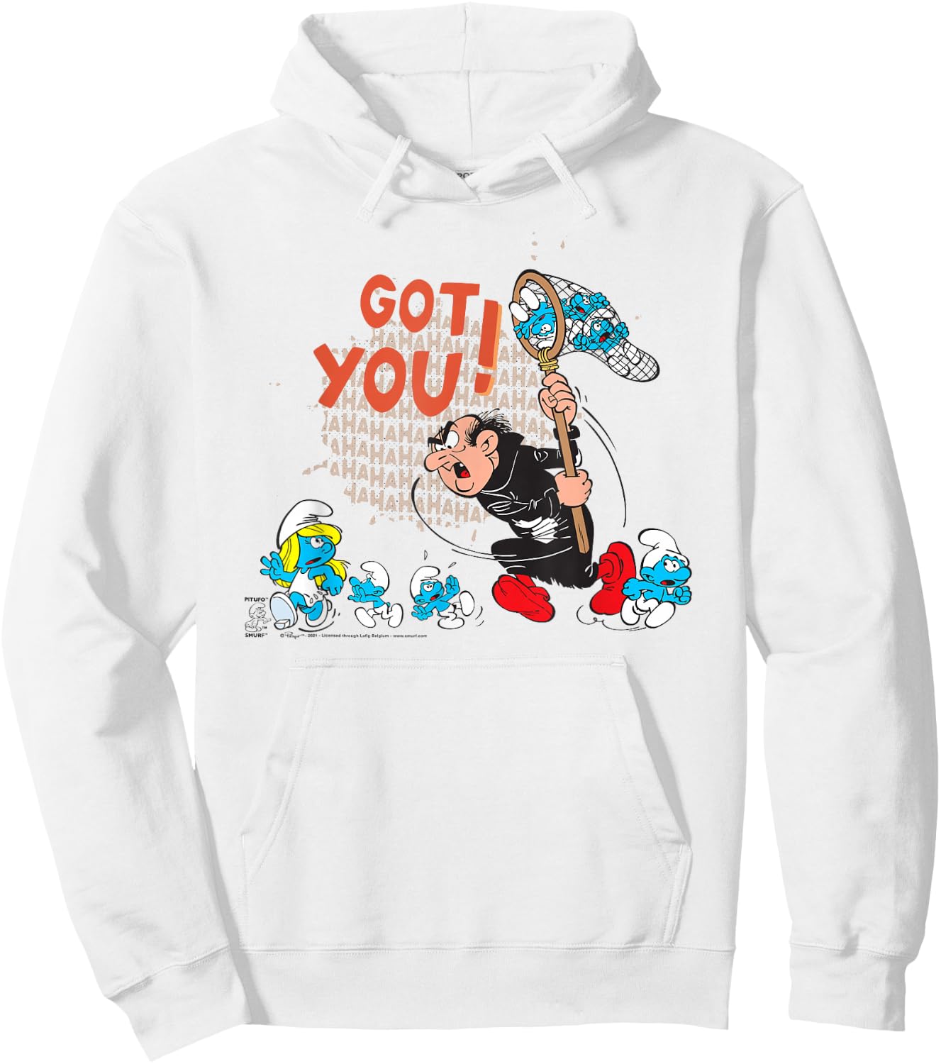 The Smurfs Gargamel Got You! Hoodie - Hoodie | White