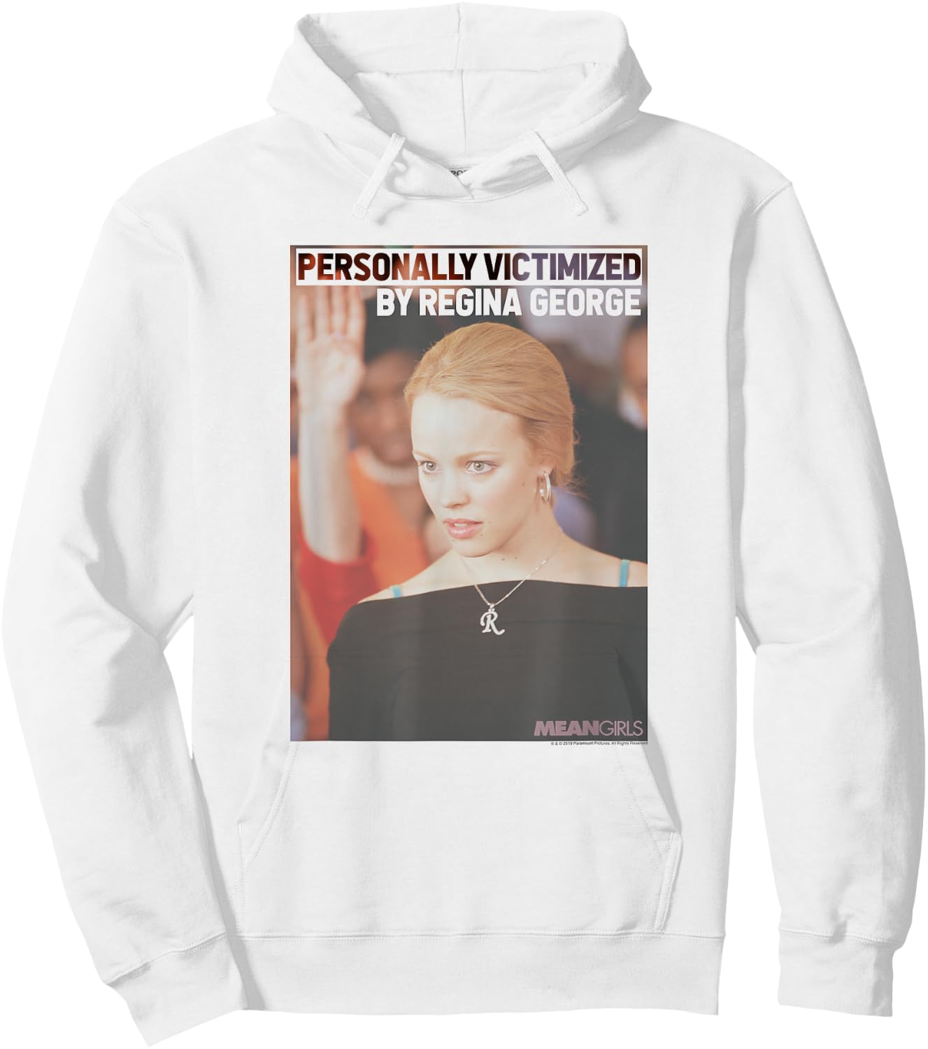 Mean Girls Regina George Victim Hoodie - Hoodie | White