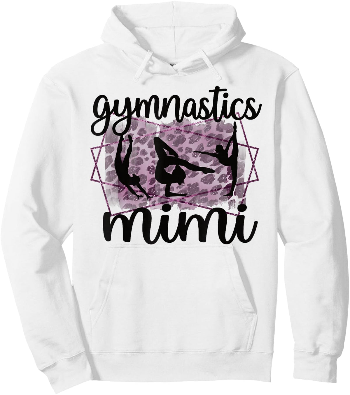 Gymnastics Mimi Grandma Mimi Of A Gymnast Hoodie - Hoodie | White