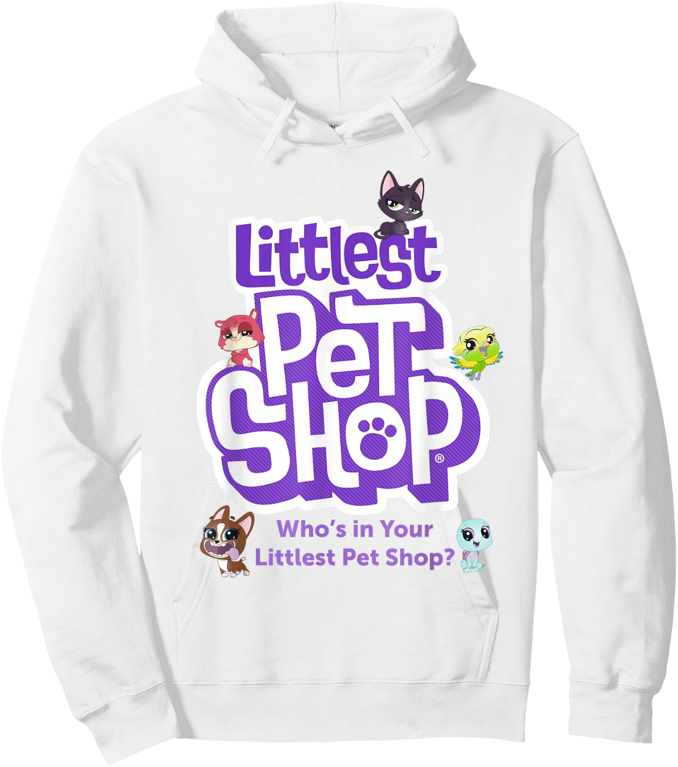 Littlest Pet Shop Who's in Your Shop? Hoodie - Hoodie | White