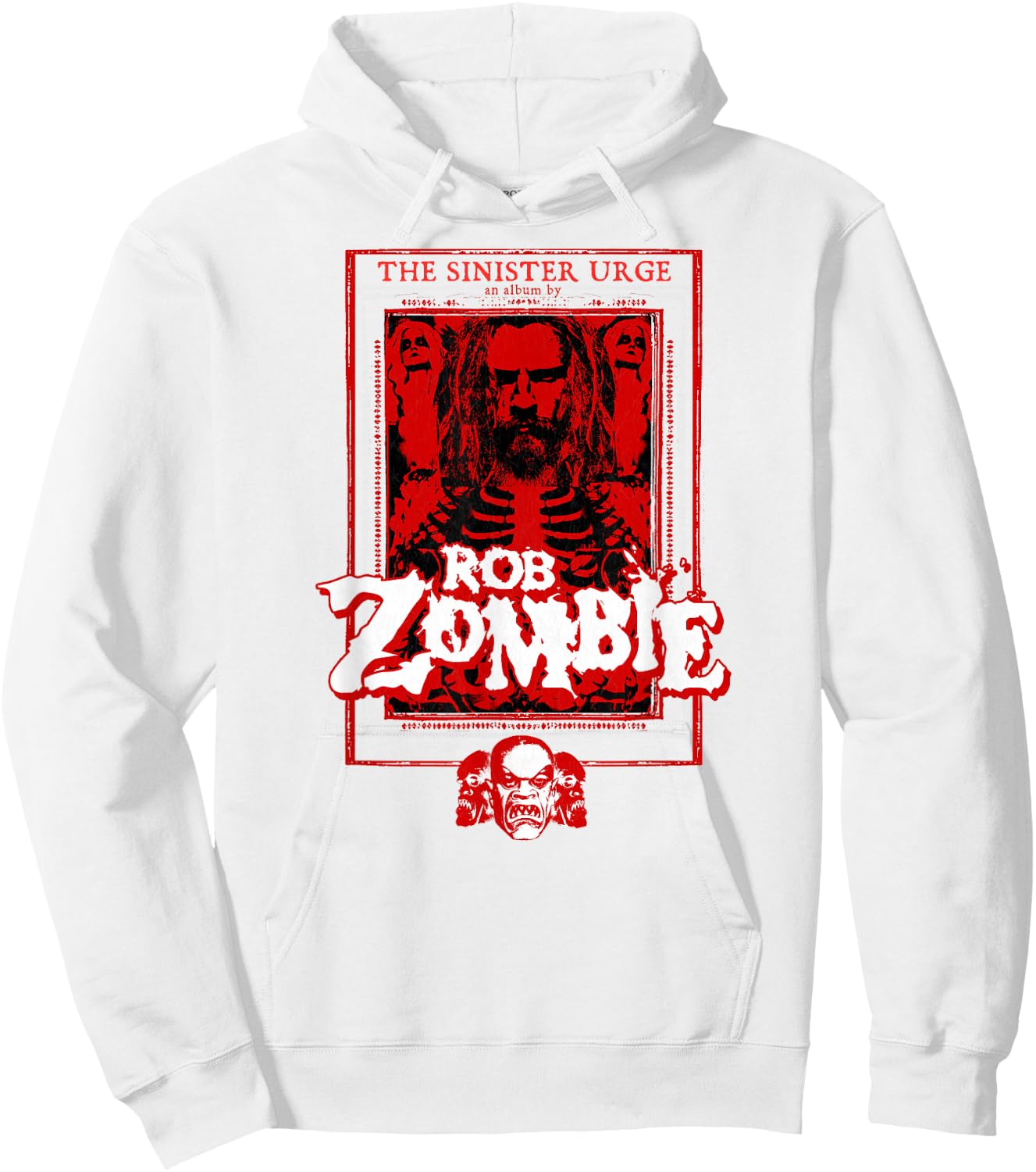 Rob Zombie - Sinister Urge Movie Poster Hoodie - Hoodie | White