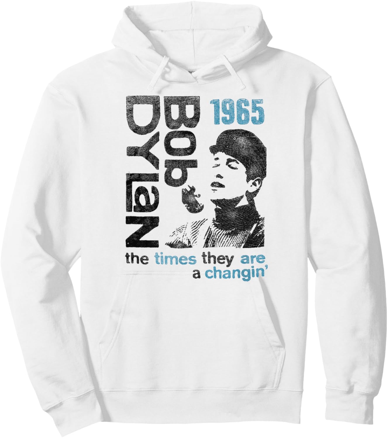 Bob Dylan - 1965 Hoodie - Hoodie | White