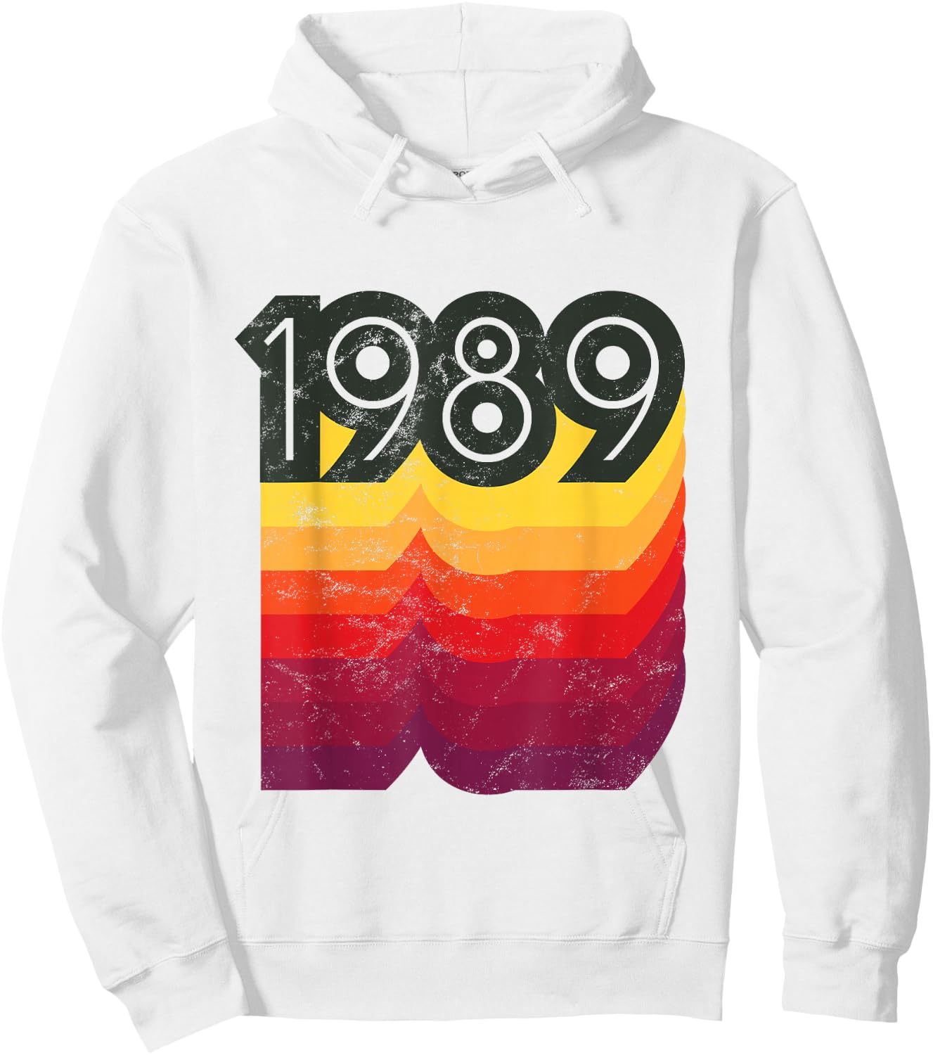 Birthday 80s Style Retro 1989 Hoodie - Hoodie | White