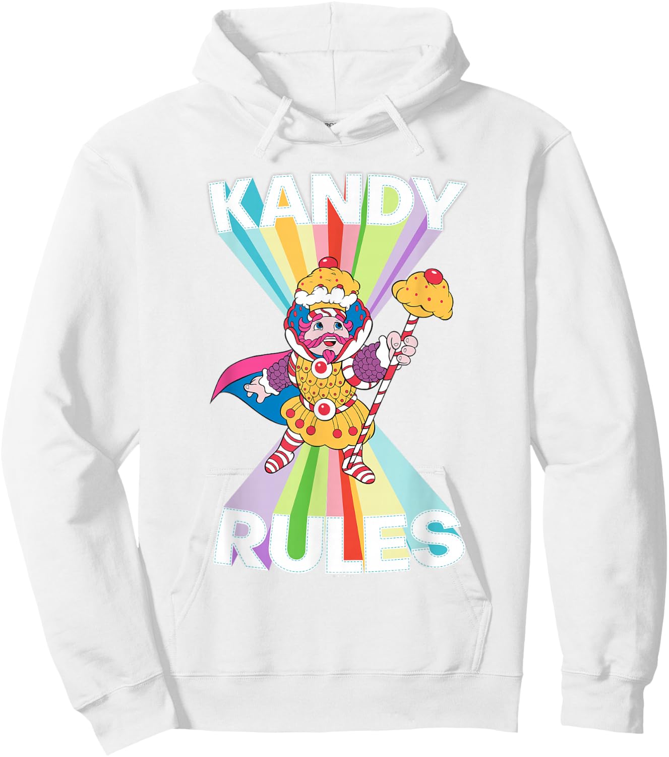 Candy Land Kandy King Rules Hoodie - Hoodie | White