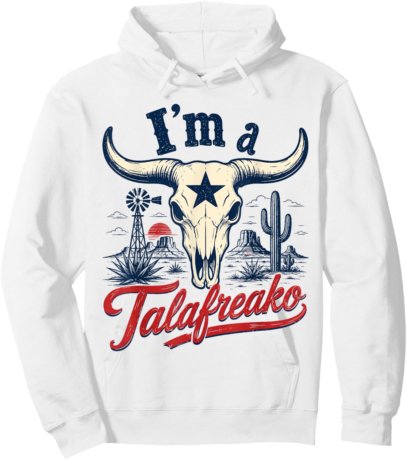 I'm a Talafreako Texas Retro Talarico for Senate Hoodie - Hoodie | White