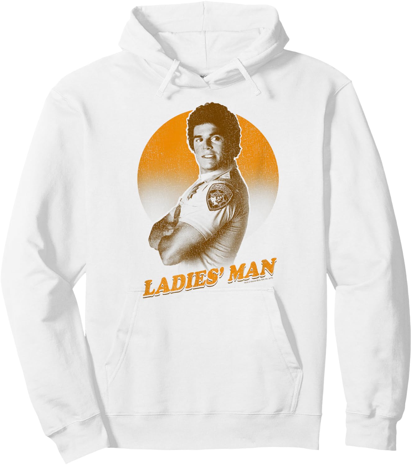 CHiPs TV Series Ladies Man Hoodie - Hoodie | White