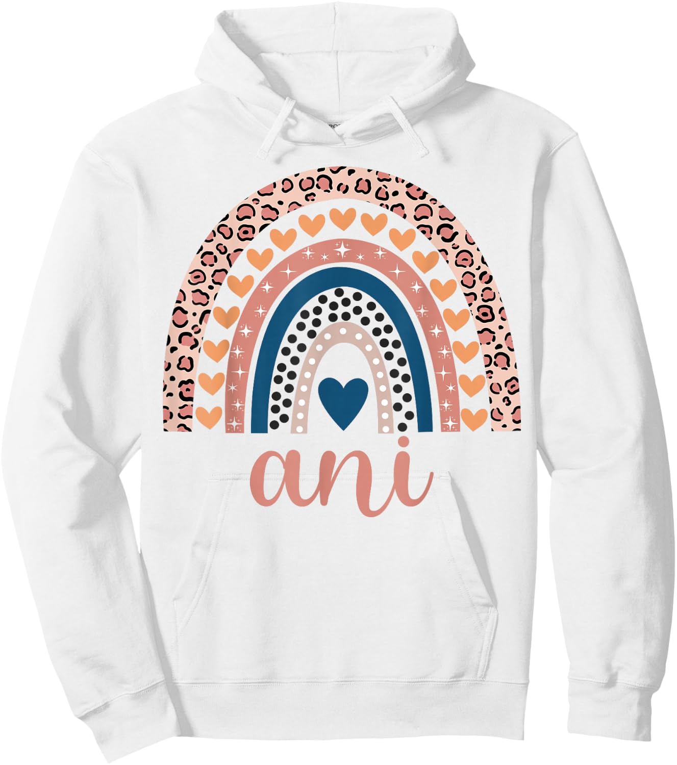 Ani Ani Name Birthday Shirt Gift Hoodie - Hoodie | White