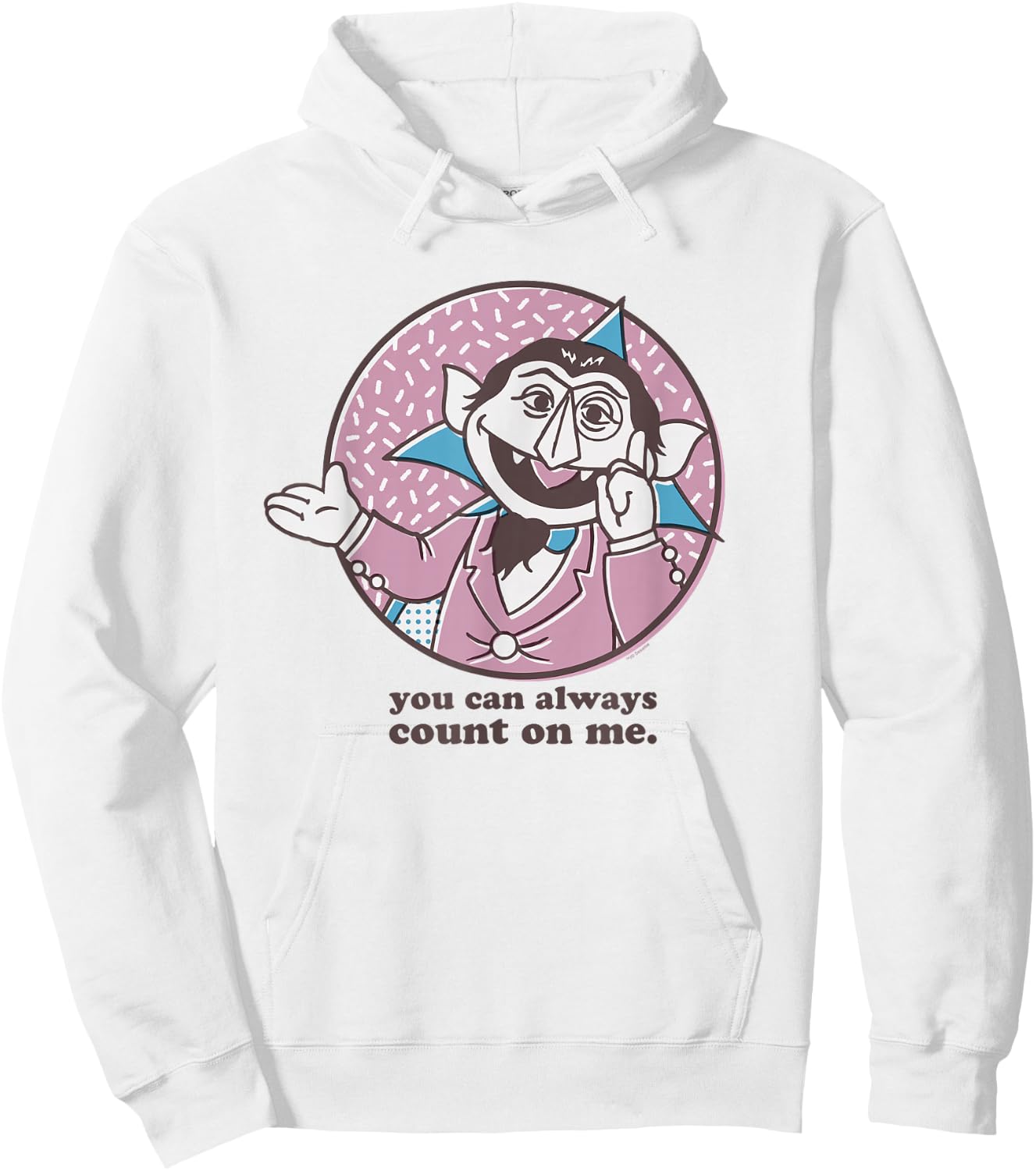 Sesame Street Count You Can Always Count On Me Hoodie - Hoodie | White