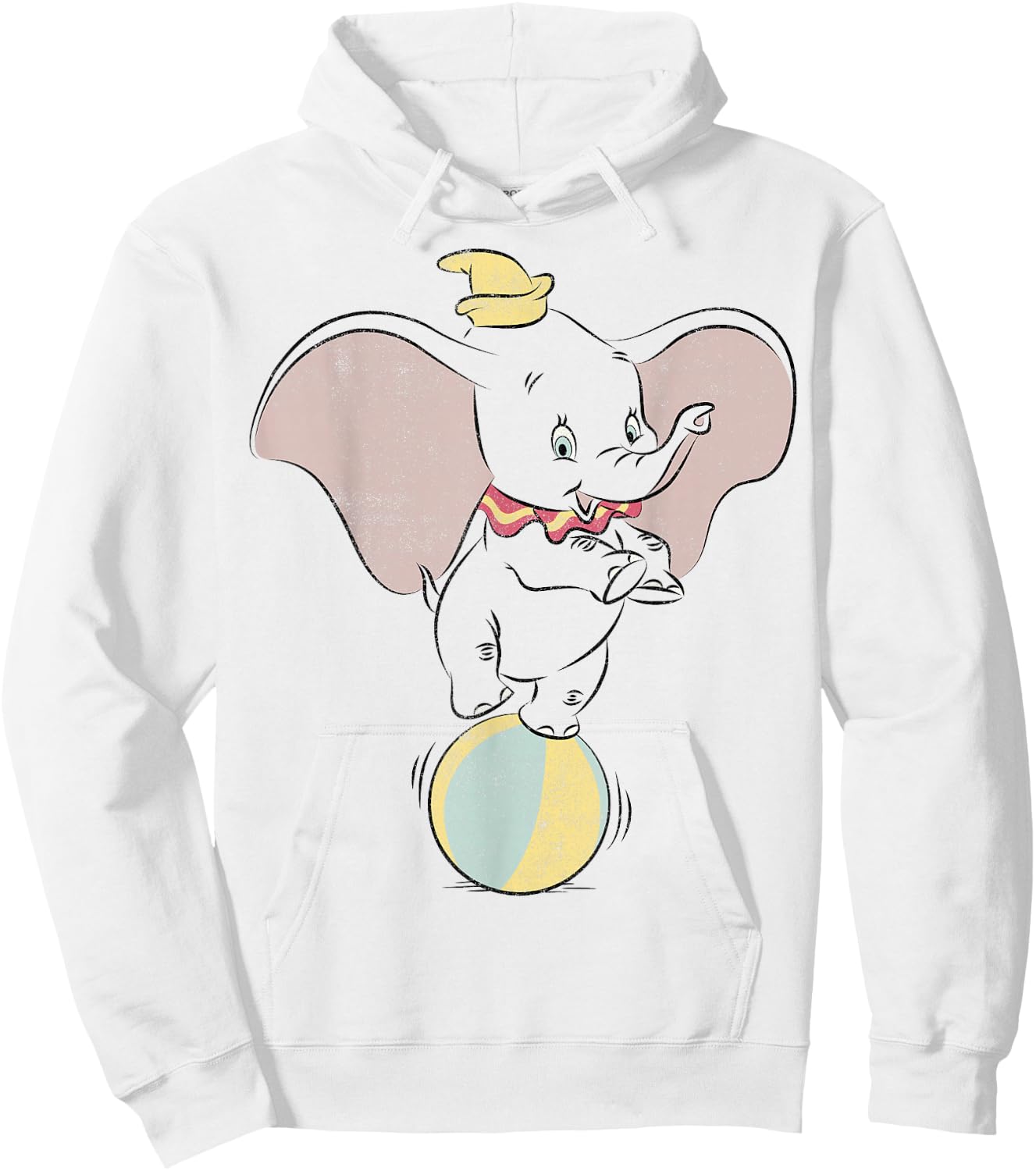 Disney Dumbo Ball Portrait Hoodie - Hoodie | White