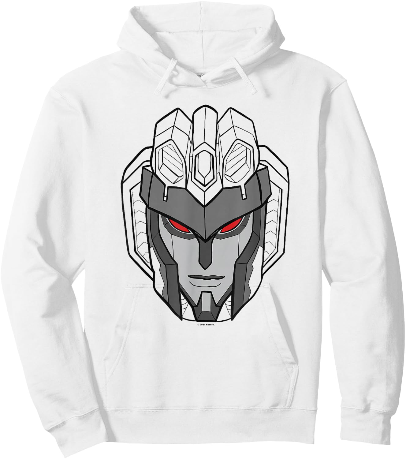 Transformers Starscream Big Face Hoodie - Hoodie | White