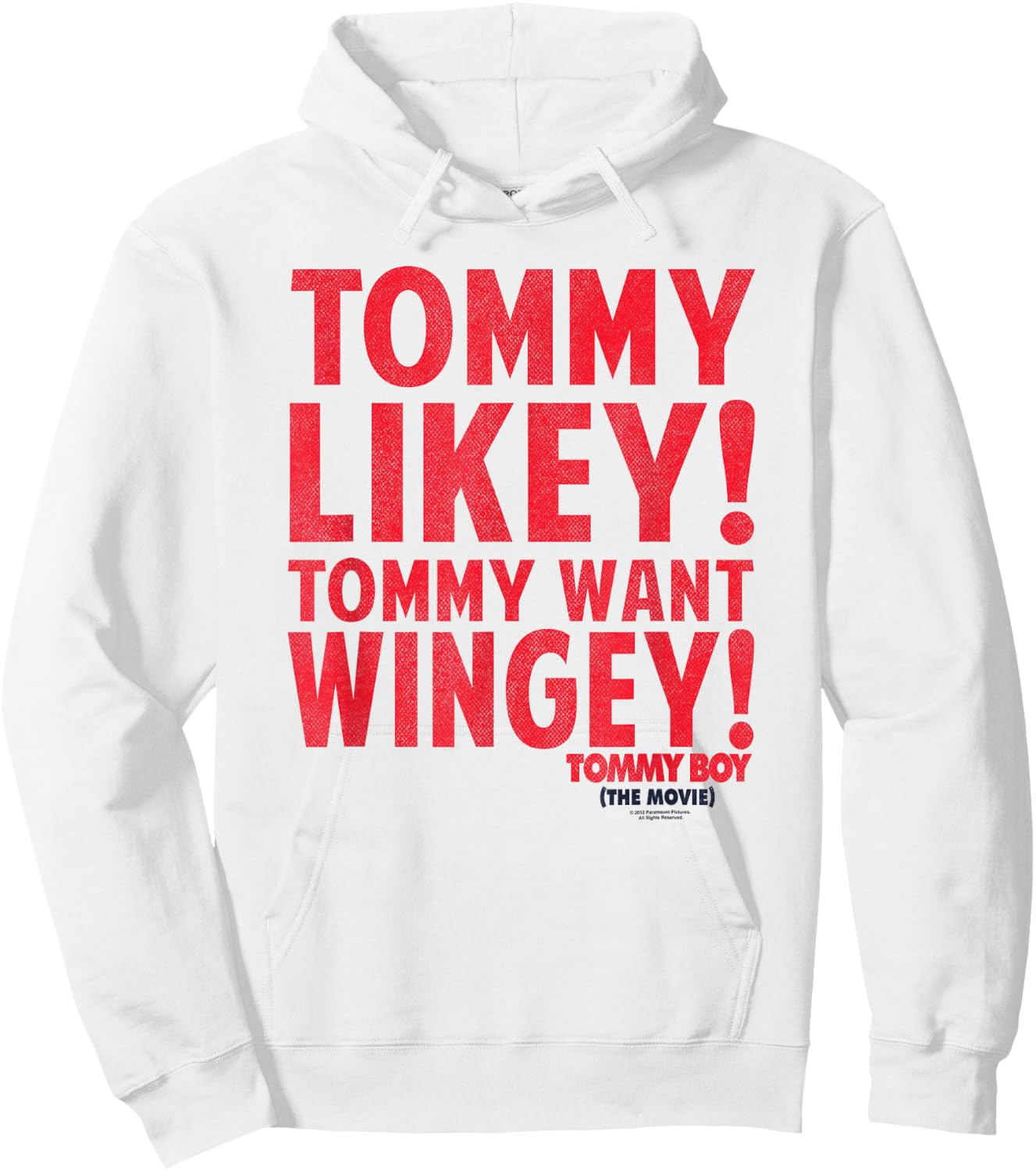 Tommy Boy Want Wingey Hoodie - Hoodie | White