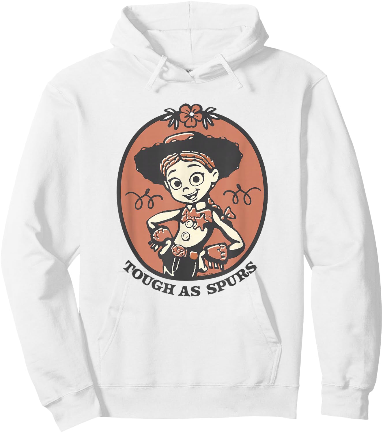 Disney and Pixar's Toy Story 5 Sheriff Jessie Tough as Spurs Hoodie - Hoodie | White