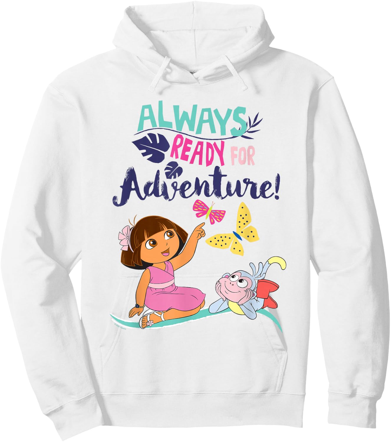 Dora the Explorer Always Ready for Adventure Hoodie - Hoodie | White