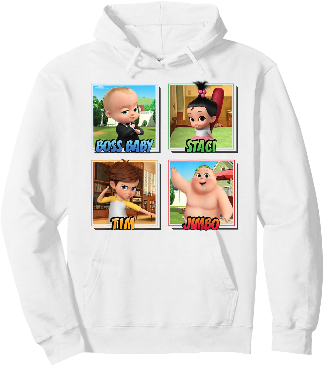 The Boss Baby Squad Hoodie - Hoodie | White