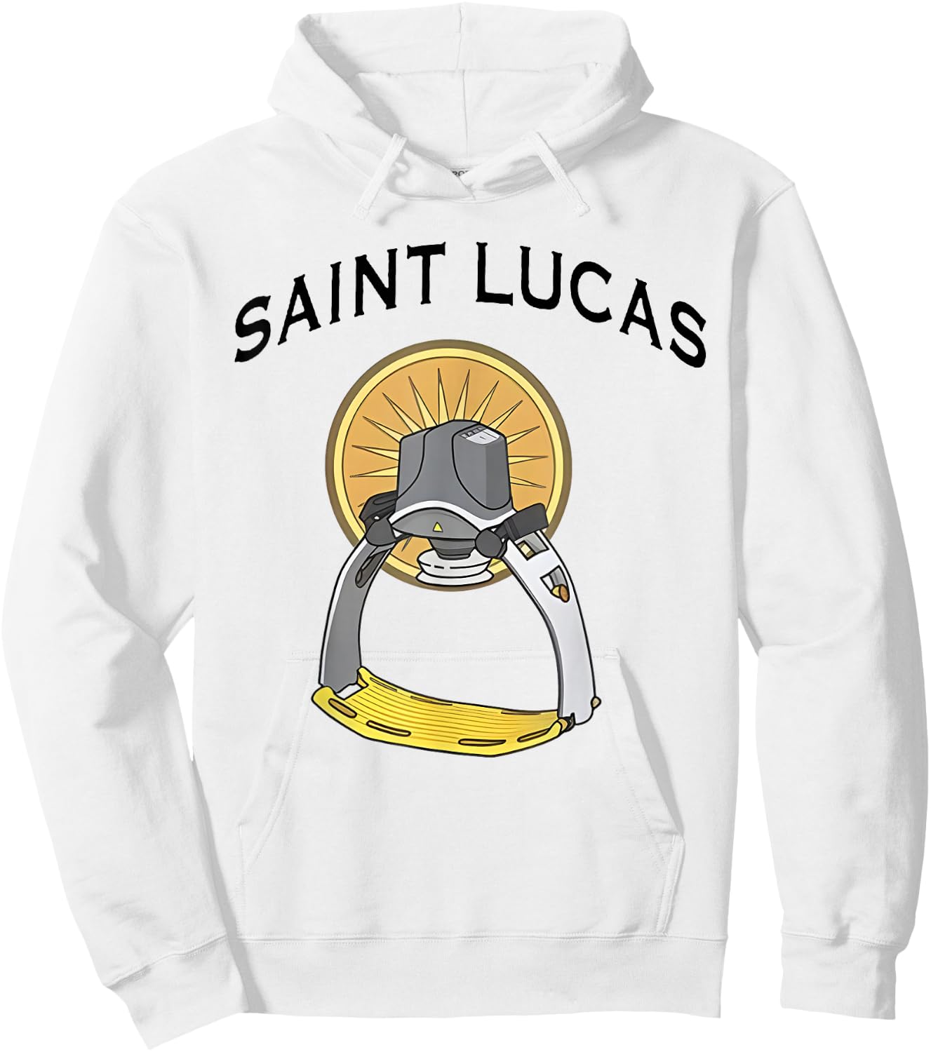 Funny ICU RRT Nurse Rapid Response Team EMS Lucas Device Hoodie - Hoodie | White