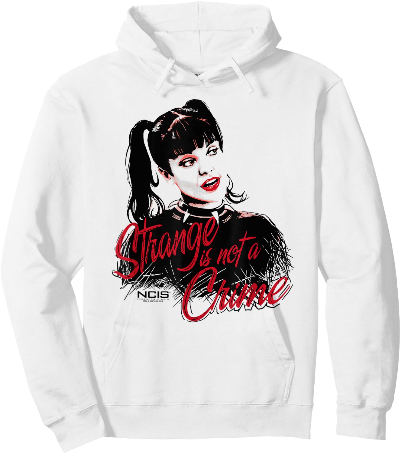 NCIS Strange Is Not A Crime Hoodie - Hoodie | White