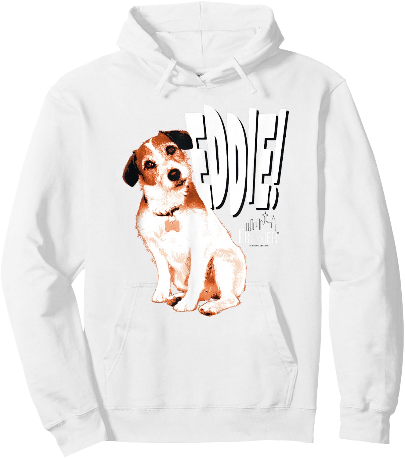 Frasier Eddie Hoodie - Hoodie | White