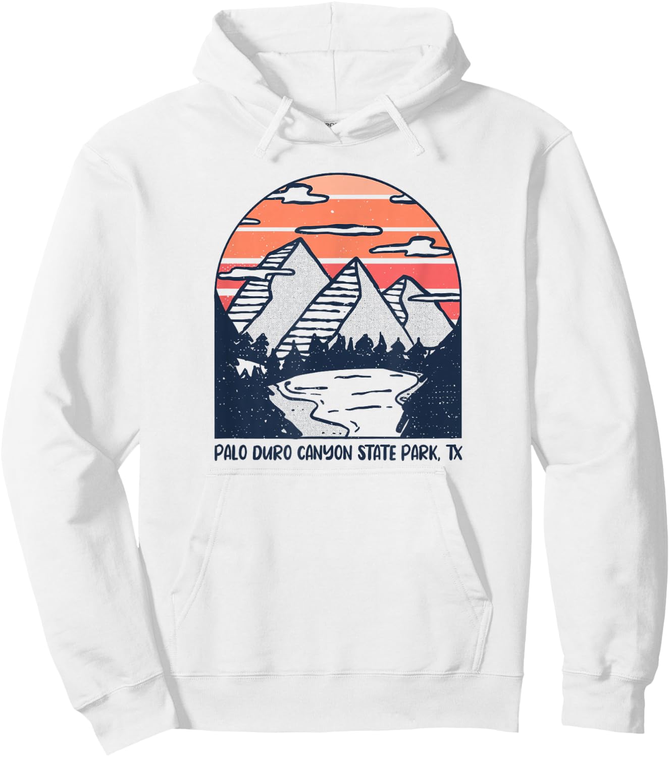 Palo Duro Canyon State Park Texas Outdoors Camping Hiking Hoodie - Hoodie | White