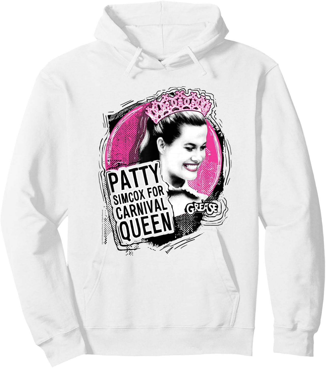 Grease Carnival Queen Patty Simcox Hoodie - Hoodie | White