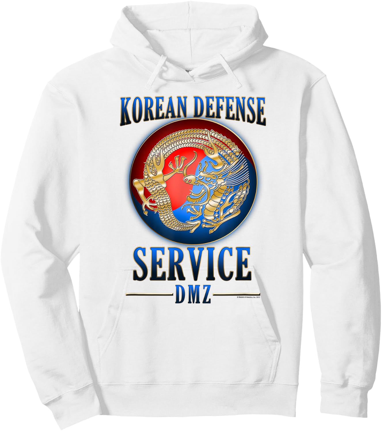 Korean Defense Service Hoodie - Hoodie | White