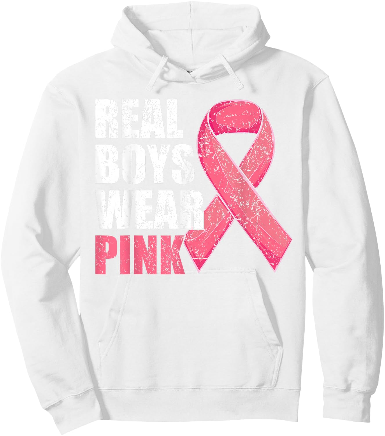 Breast Cancer Shirt for Boys Kids Toddlers Hoodie - Hoodie | White