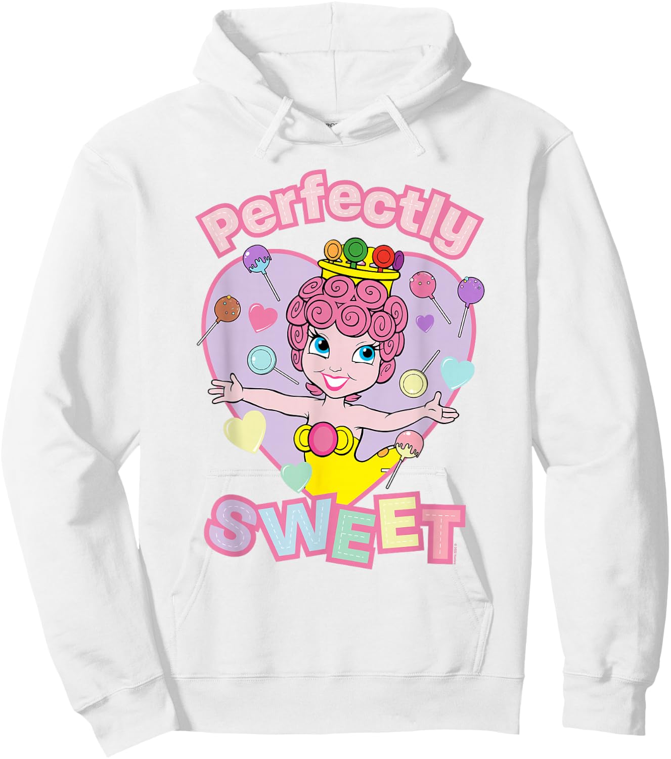 Candy Land Perfectly Sweet Hoodie - Hoodie | White