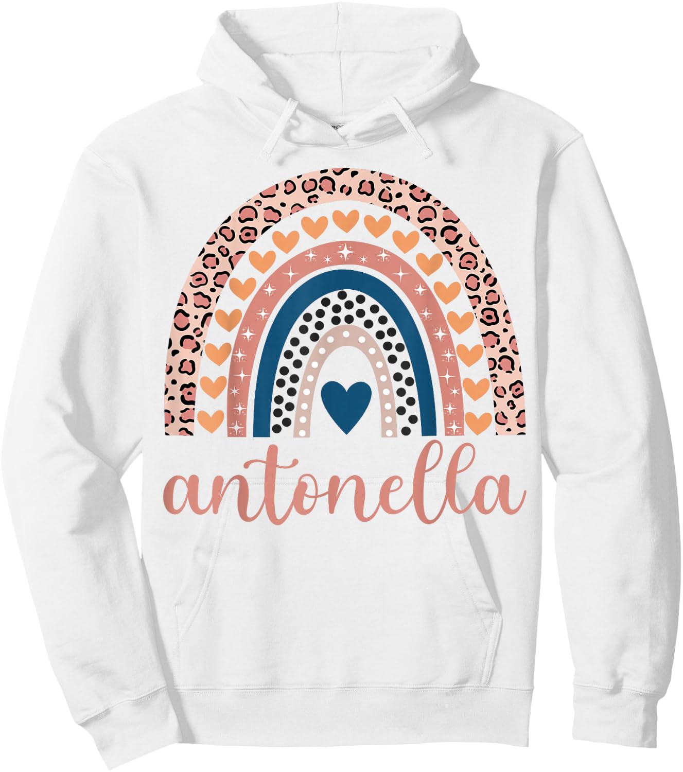 Antonella Antonella Name Birthday Shirt Gift Hoodie - Hoodie | White